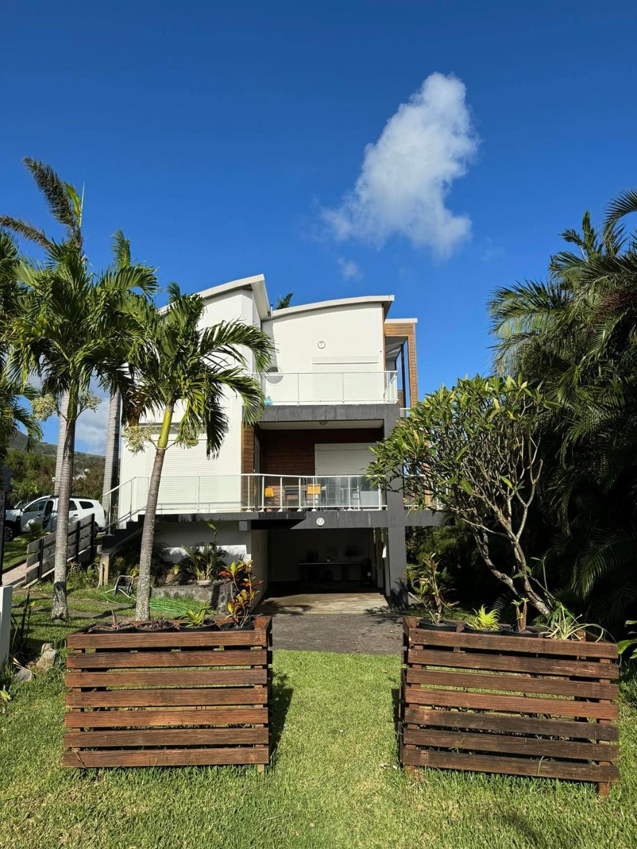 Grande Villa Au Calme - Vue Exceptionnelle - Climatisation - Piscine Sel Chauffee - Jardin Tropical Vincendo Buitenkant foto