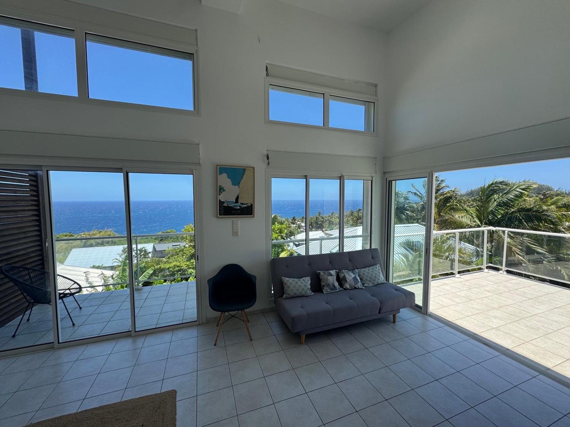 Grande Villa Au Calme - Vue Exceptionnelle - Climatisation - Piscine Sel Chauffee - Jardin Tropical Vincendo Buitenkant foto
